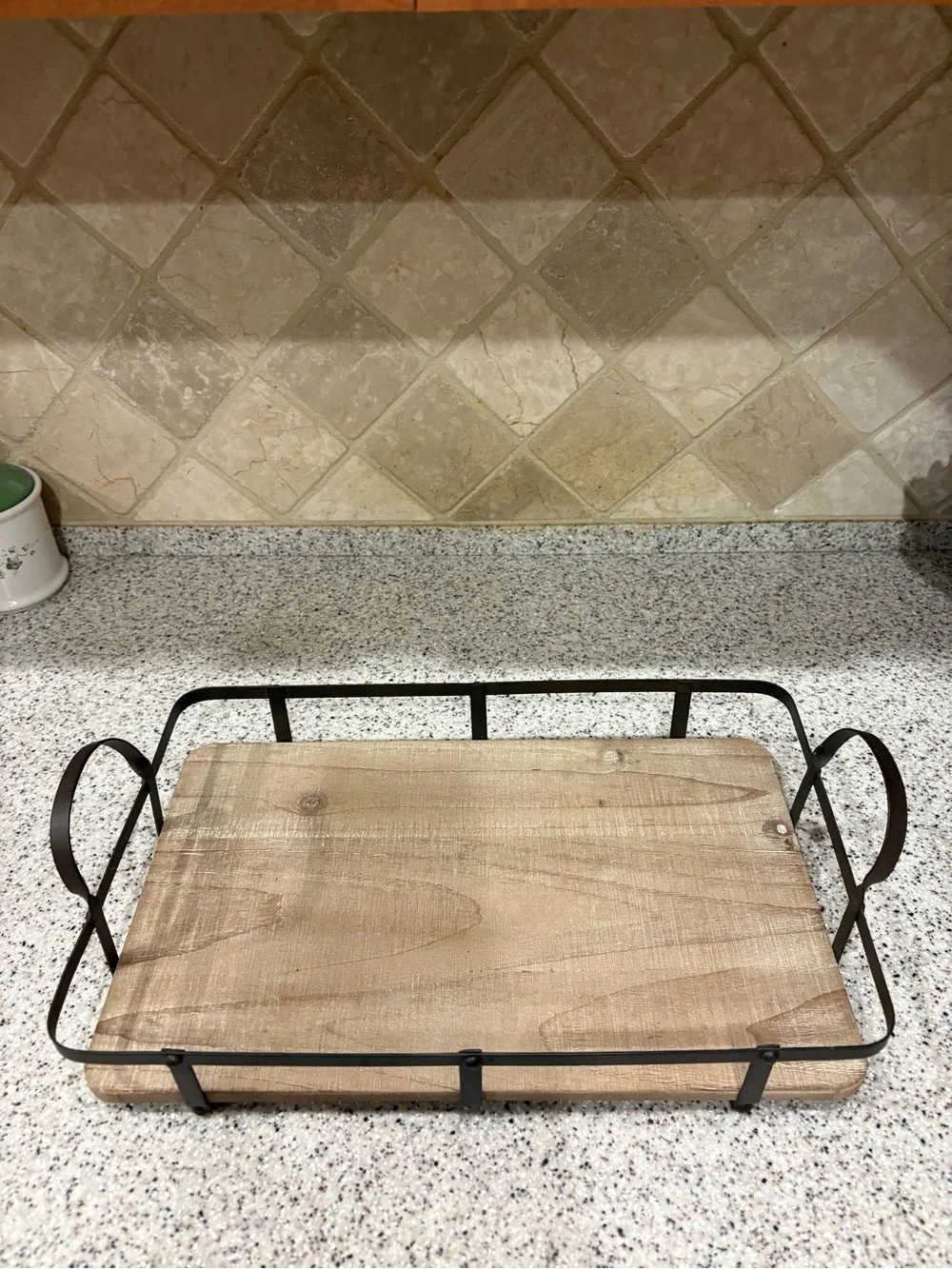 Rustic Serving Tray Or Display Tray